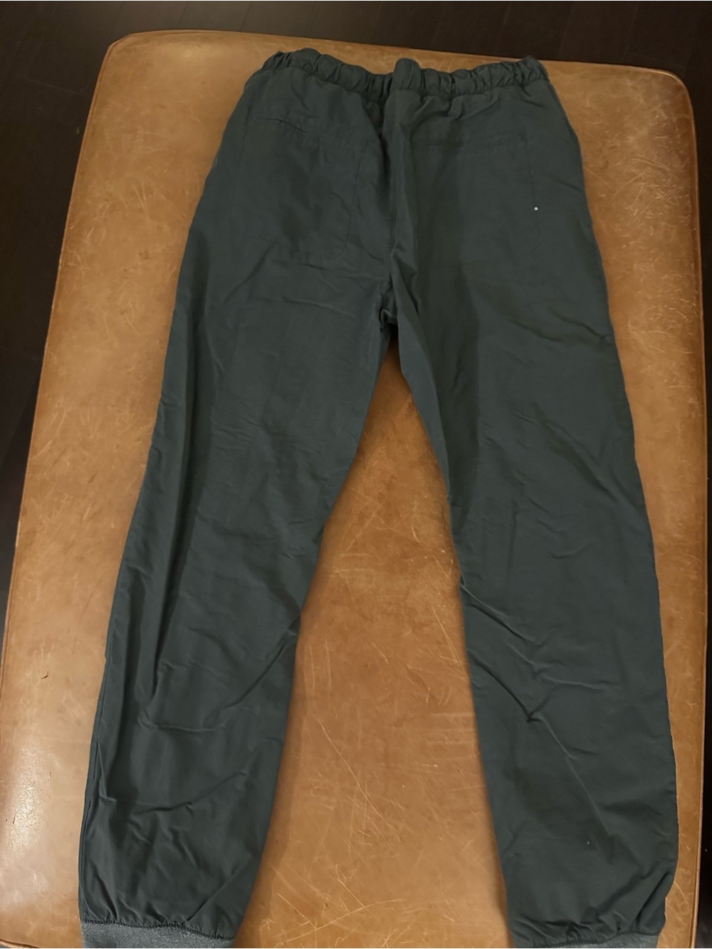 Cat & Jack Men's Forest Green Elastic-Waist Joggers